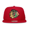 Mitchell & Ness CHICAGO BLACKHAWKS BASIC SOLID LOGO SNAPBACK RED LVMNCBH043画像