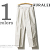 AURALEE INX MOLESKN WIDE PANTS A00P01FM画像