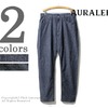 AURALEE 5PK SILK DENIM PANTS A7SP03SD画像