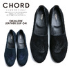 CHORD NUMBER EIGHT SWALLOW LEATHER SLIP ON N8M1G3-AC06画像