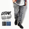 LEFLAH CHEMICAL JOGGER DENIM PANTS画像