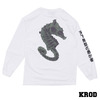 KROD XRAY L/S TEE WHITE画像