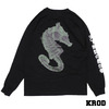 KROD XRAY L/S TEE BLACK画像