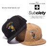 Subciety SUEDE SNAP BACK CAP 102-86050画像