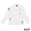 HUF SCRAWL BDU SHIRT WHITE画像