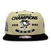Mitchell & Ness PITTBURGH PENGUINS 08-09 STANLEY CUP SNAPBACK SANDxBLACK LVMNPBPZ046画像