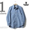 WAREHOUSE Lot 3019 WESTERN YORK CHAMBRAY SHIRTS画像