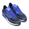 NIKE AIR MAX 90 ULTRA 2.0 FLYKNIT COLLEGE NAVY/PARAMOUNT BLUE-WHITE-BLACK 875943-400画像