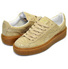 PUMA SUEDE PLATFORM EXOTIC SKIN WMNS na-gld 363377-02画像