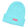 Supreme Overdyed Ribbed Beanie BLUE画像