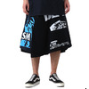FACETASM BLACK FLAG SHORTS画像