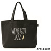 APPLEBUM WE'VE GOT JAZZ Tote bag BLACK画像
