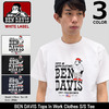 BEN DAVIS Tops In Work Clothes S/S Tee WHITE LABEL BDZ7-0002画像