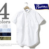 Pherrow's 17S-PRBDS1 ラウンドカラー 半袖 ボタンダウンシャツ画像