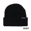 HUF USUAL BEANIE BLACK画像