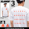 X-LARGE Monkey Business S/S Tee M17A1112画像