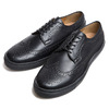 CRIMIE PU WING TIP LEATHER SNEAKERS (BLACK) C1G1-SB01画像