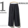AURALEE WASHED CORDUROY WIDE SLACKS A7SP02NC画像
