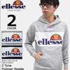 ellesse HERITAGE 2 Tone Pullover Hoodie EE37105画像