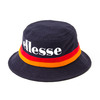 ellesse BIG LOGO BUCKET HAT NAVY EAE1733画像