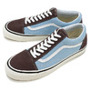 VANS ANAHEIM FACTORY PACK OLD SKOOL 36 DX BROWN/LIGHT BLUE VN0A38G2MWO画像