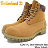 Timberland ICON TPU 6inch Premium Boot Wheat Nubuck A1GDZ画像