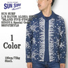 SUN SURF L/S RAYON ALOHA SHIRT "ISLAND FIVE-FINGER" HINOYA Special Order SS37472HYLS画像