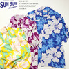 SUN SURF S/S RAYON ALOHA SHIRT "HIBISCUS BLOOM" SS37457画像