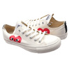 PLAY COMME des GARCONS × CONVERSE ALL STAR OX/PCDG WHITE画像