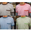 TOYS McCOY McHILL SPORTS WEAR COLOR HEATHER RINGER POCKET TEE TMC1735画像