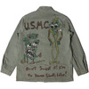 Buzz Rickson's HERRINGBONE USMC JACKET HAND PAINT BR13780画像