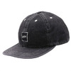 LQQK Studio × N.HOOLYWOOD Logo 6-Panel Cap BLACK画像