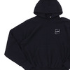 LQQK Studio × N.HOOLYWOOD Logo Pullover Hoodie BLACK画像