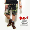 MURAL PAISLEY PATCHWORK SHORTS 17MU-SS-24画像