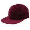 LQQK Studio Corduroy 6-Panel Cap BURGUNDY画像