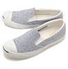 CONVERSE JACK PURCELL FRENCH-LINEN SLIP-ON BLUE 32263036画像