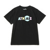 ATMOS LAB x 藤田ニコル ATMOS LAB Logo Tee BLACK AL17S-SD03画像