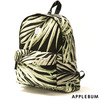 APPLEBUM Palm Leaf Backpack BLACK画像