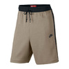 NIKE AS M NSW TCH FLC SHORT KHAKI/BLACK 833936-235画像