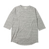 ATMOS LAB COOLMAX (R) RAGLAN 3/4 SLEEVE GRAY AL17S-TP02画像