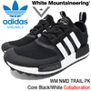adidas Originals × White Mountaineering WM NMD TRAIL PK Core Black/White BA7518画像