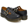 Dr.Martens 8065 TWIN STRAP T-BAR MARY JANE WOMENS BLACK SMOOTH 12916001画像