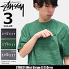 STUSSY Mini Stripe S/S Crew 114986画像