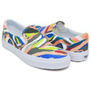 VANS CLASSIC SLIP-ON (ABSTRACT HORIZON) MULTI / GRAY RIDGE / TRUE WHITE VN0A38F7MOJ画像