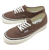 VANS ANAHEIM FACTORY PACK AUTHENTIC 44 DX BROWN VN0A38ENMR3画像