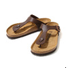 BIRKENSTOCK GIZEH DK.BROWN BST043961画像