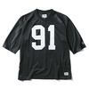 FUCT SSDD 91 FOOTBALL TEE (BLACK) 48501画像
