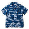FUCT SSDD ORIENT ALOHA SHIRT (NAVY) 48202画像