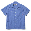 Bluco STANDARD WORK SHIRTS S/S (SAX) OL-108-017画像