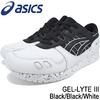 ASICS GEL-LYTE III Black/Black/White H6T1L-9090画像
